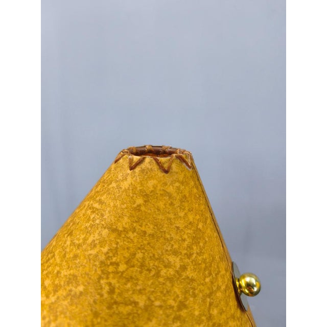 Mid-Century Japanese Style Brass Floor Lamp, 1960s For Sale - Image 12 of 16