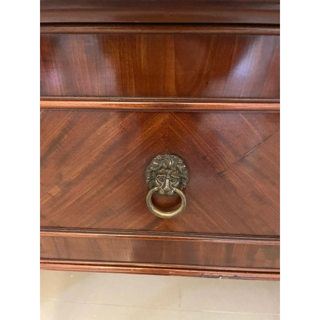 Antique Edwardian Mahogany Sideboard by Goodall of Manchester For Sale - Image 10 of 18