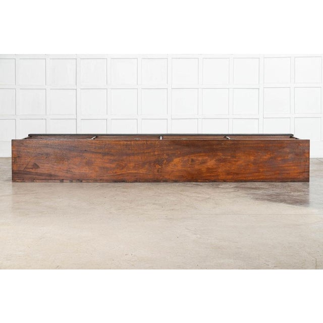 English Mahogany and Pine Shop Counter, 1890s For Sale - Image 6 of 17