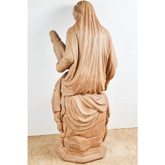 Ceramic Franz Melnitzky19th Century Austrian Sculpture of Fate, 1855 For Sale - Image 7 of 8