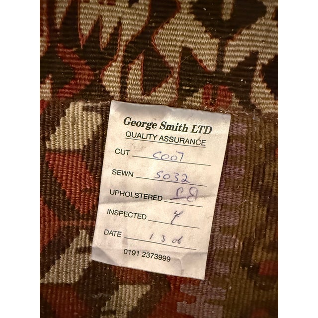 George Smith Vintage Kilim Sofa (2 Seaters) For Sale - Image 10 of 11