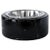 Stone Round Black Marble Cat or Dog's Bowl For Sale - Image 7 of 7