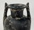 Vintage Weathered Black Grecian Style Pottery Urn For Sale In Kansas City - Image 6 of 7