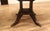 Round-To-Oval Mahogany Dining Table, Expands From 54" to 90" With Two 18" Leaves, Seats 4-8 People For Sale - Image 9 of 12