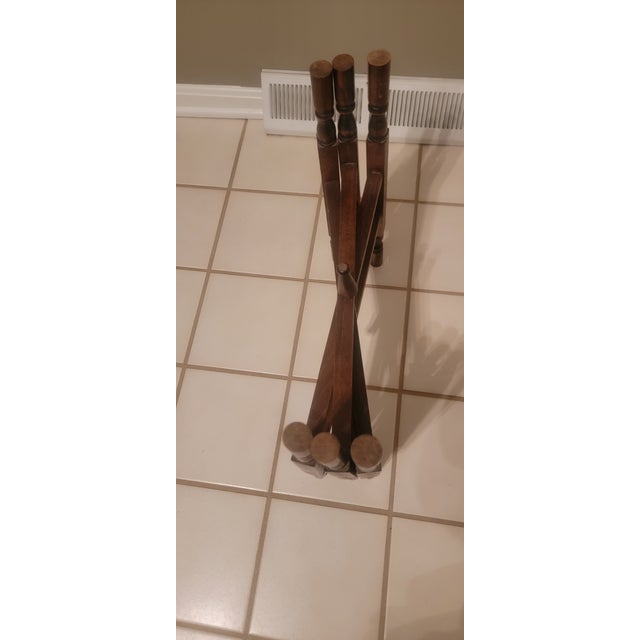 Vintage Moorish Style Side Table With Folding Base For Sale - Image 15 of 18