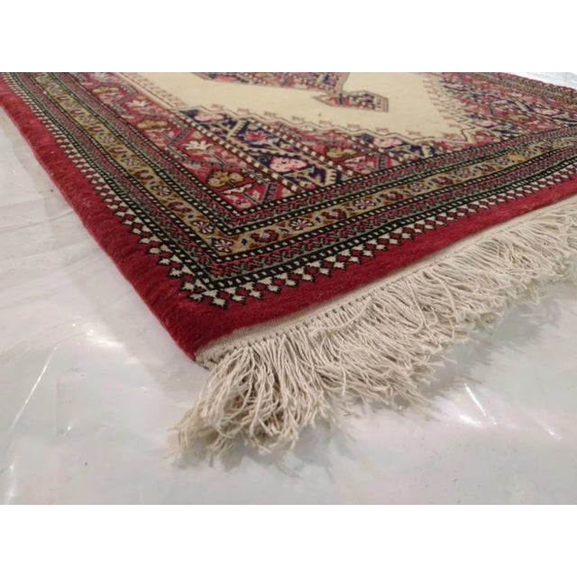 1970's Persian Kork Qum Runner, 2'7" X 13'5" For Sale - Image 9 of 10