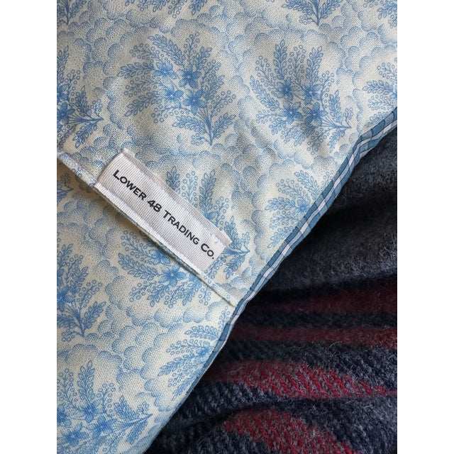 Arizona Hoover Dam Boulder Dam Vintage 1940s Pennant on New Woven Throw Pillow For Sale - Image 4 of 4