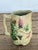 Light Yellow Vintage English Majolica Floral Branch Pitcher For Sale - Image 8 of 12