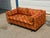 Mid-Century Modern Signed Selig of Monroe Mid-Century Modern Geometric Pattern Pit Loveseat For Sale - Image 3 of 12