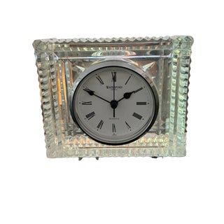 Waterford Crystal Clock For Sale
