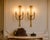 French Late20C French Maker Louis XVI Gilt Bronze Sconces Wall Lamps-Pair For Sale - Image 3 of 18
