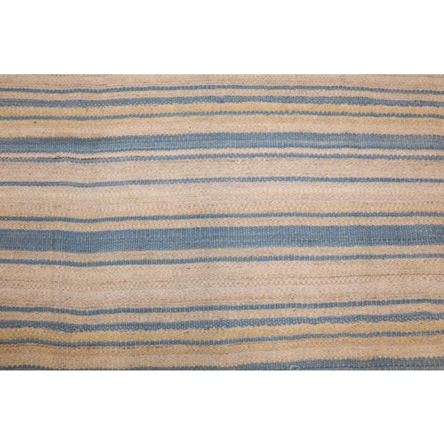 Cream Persian Oversize Kilim rug no. j3597 For Sale - Image 8 of 10
