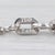 2010s 0.21ct Small Igi Diamond Solitaire Pendant Necklace 18k White Gold 16.5" For Sale - Image 5 of 6