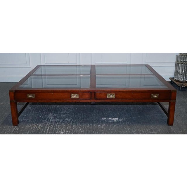 Substantial-sized Coffee Table Crafted by Kennedy Harrods. A statement piece of sophisticated design and elegant...