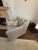 Pair of Pristine Mitchell Gold Swivel GiGi Club Chairs For Sale - Image 11 of 12