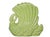 Chartreuse Royal Haeger Swan Vase C. 1940's For Sale - Image 8 of 9