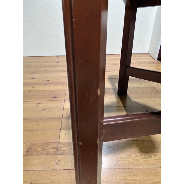 Vintage Cherry Butler’s Tray Top Coffee Table For Sale - Image 11 of 11
