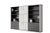 Contemporary Black and White Library Wall Unit by Ultramobili For Sale - Image 3 of 13