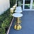 Design for Leisure Brass Bar Stools, 1980s For Sale - Image 10 of 10