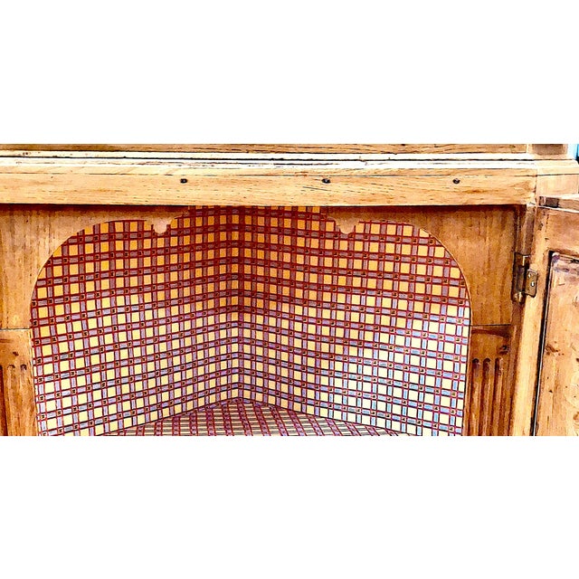 American Traditional Corner Cabinet With Architectural Detailing For Sale - Image 13 of 14