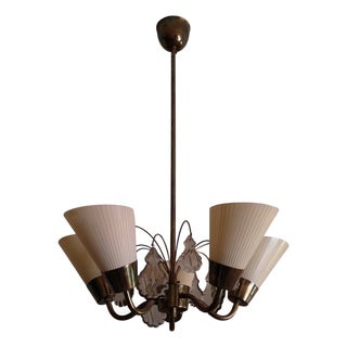 Chandelier from Idman Oy, 1960s For Sale