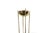 Mid-Century Modern Late 20th Century Brass Torchier Floor Lamp by Reluxe Milano For Sale - Image 3 of 6