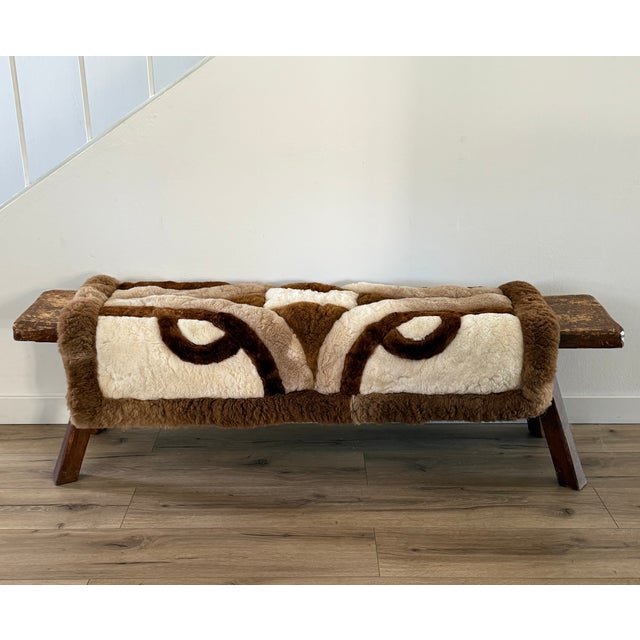 Alpaca Fur Throw Rug For Sale In San Diego - Image 6 of 8