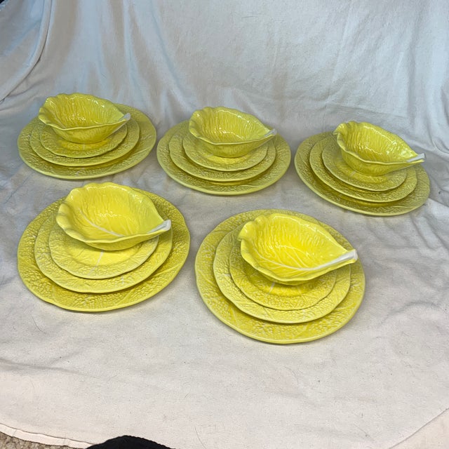 Offered is the popular and very sought after and continually harder to find Secla majolica pottery bright with white...
