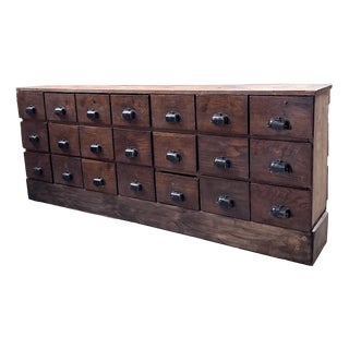 Oak Workshop Credenza, 1950 For Sale