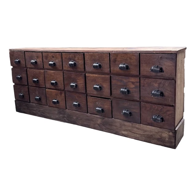 Oak Workshop Credenza, 1950 For Sale