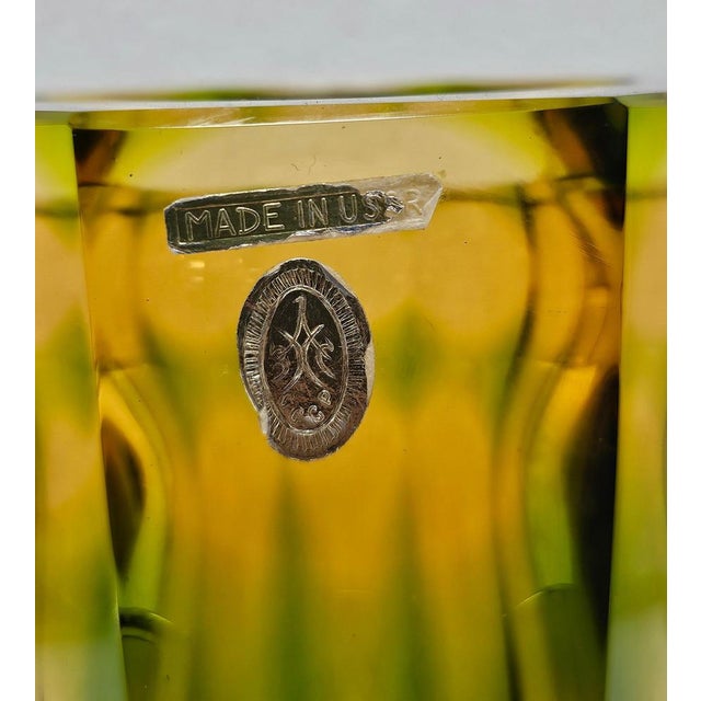 Rainbow Vase by Aknuny Astvatsaturyan for Leningrad Art Glass Factory, USSR, 1960s For Sale - Image 3 of 8