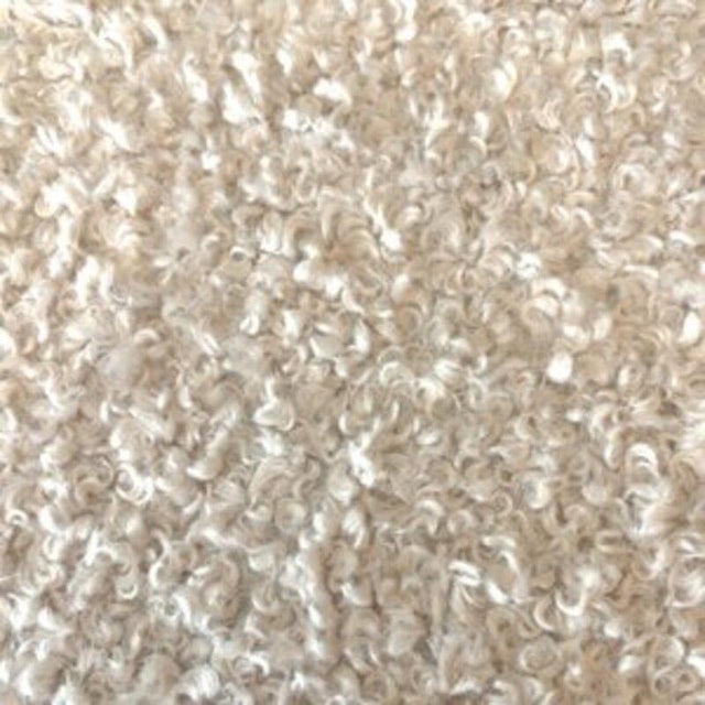 Lounge Chairs and Ottomans in Bouclé, Set of 4 For Sale - Image 9 of 10