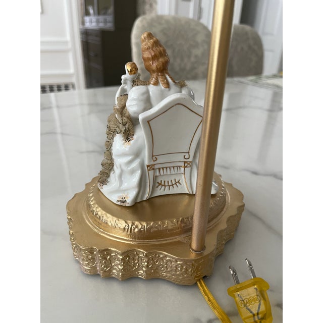 1940s French Figural Lamp For Sale - Image 4 of 9