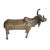 Mid 20th Century Vintage Brass Tribal India Brahma Cow For Sale - Image 5 of 8