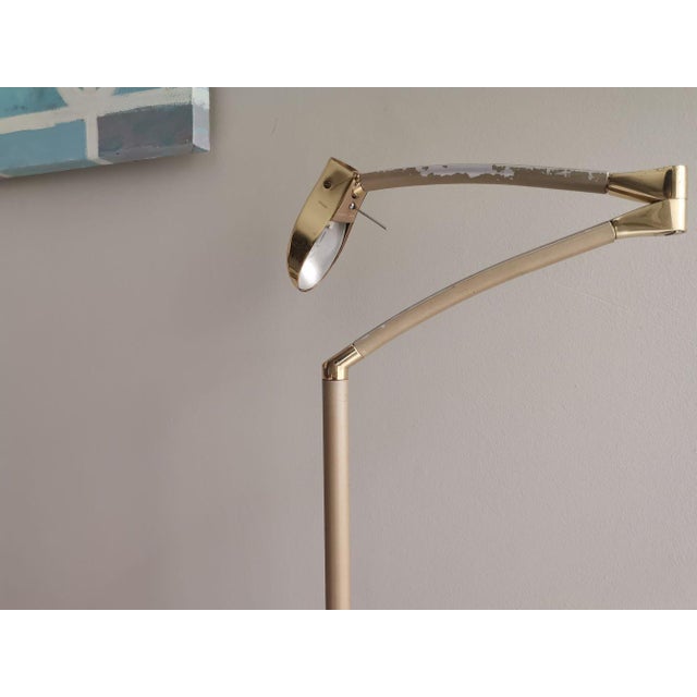 Vintage Adjustable Swing Arm Floor Lamp, 1970s For Sale - Image 12 of 18