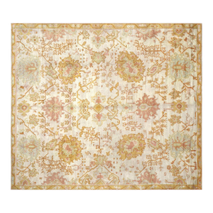 1920s Turkish Oushak Rug