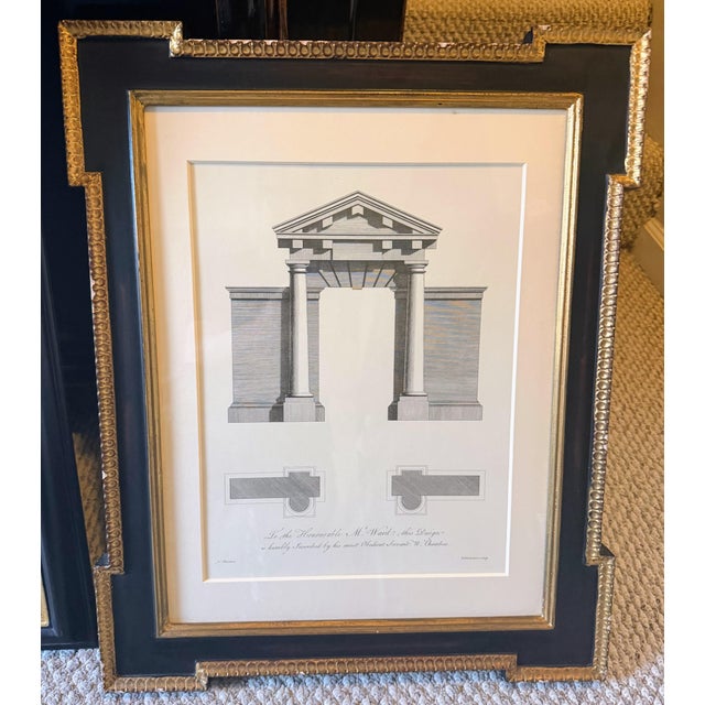Black Roman-Era Architecture Prints and Matching Book For Sale - Image 8 of 14