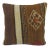 Decorative Brown Kilim Pillow Cover For Sale