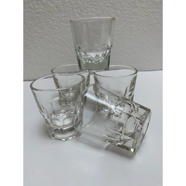 Classic Set of Five Whiskey Shot Glass Tumblers For Sale - Image 12 of 12