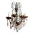 Antique French Maison Baguès Attributed Beaded and Crystal Chandelier For Sale - Image 13 of 13
