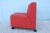 Wood Steelcase Alison Spear Usa Coalesse Red Wedge Seat Lounge on Casters For Sale - Image 7 of 13