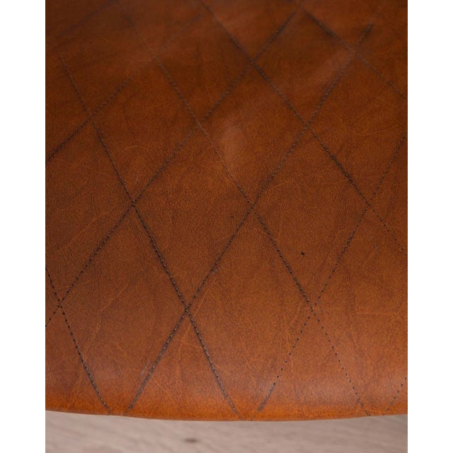 Vintage Leather Chair by Gastone Rinaldi for Rima, 1950s For Sale - Image 13 of 14