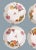 Metal Antique French Limoges Floral & Gold Porcelain Bowls - Set of 8 For Sale - Image 7 of 14