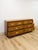 Vintage MCM Dixie Act 2 Campaign Style Dresser Brass Pulls Warm Wood Tone Lowboy For Sale - Image 9 of 14