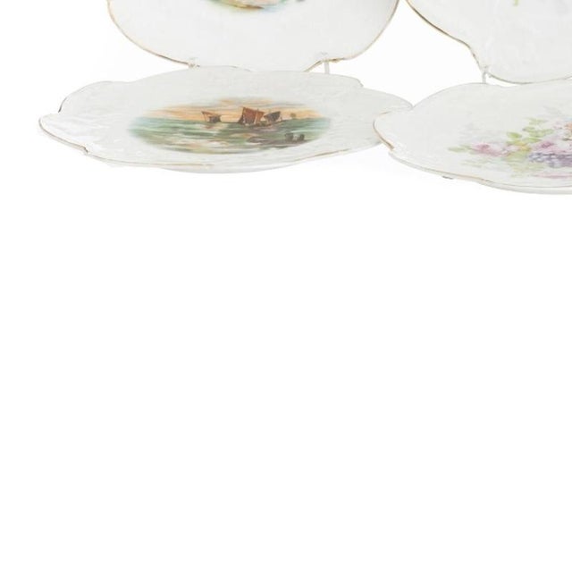 Porcelain Plates from Vista Alegre, Set of 6 For Sale - Image 3 of 6