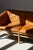 Mid-Century Modern Three-Seater Ilona Safari Sofa in Leather by Arne Norell, Sweden, 1970s For Sale - Image 3 of 18