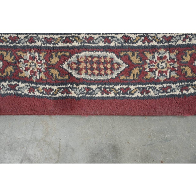 Vintage Red Patterned Rug For Sale - Image 6 of 10