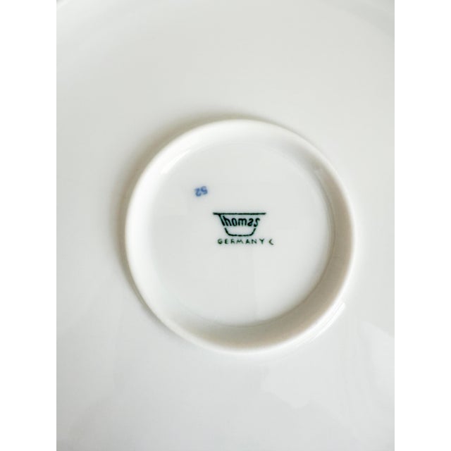 Vintage Brushed Cobalt Ceramic Tableware Set from Rosenthal, 1970s, Set of 6 For Sale - Image 17 of 18