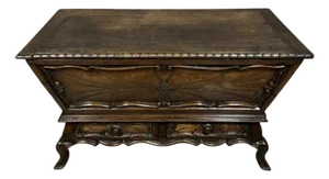 Louis XV Style Kneading Trough in Walnut