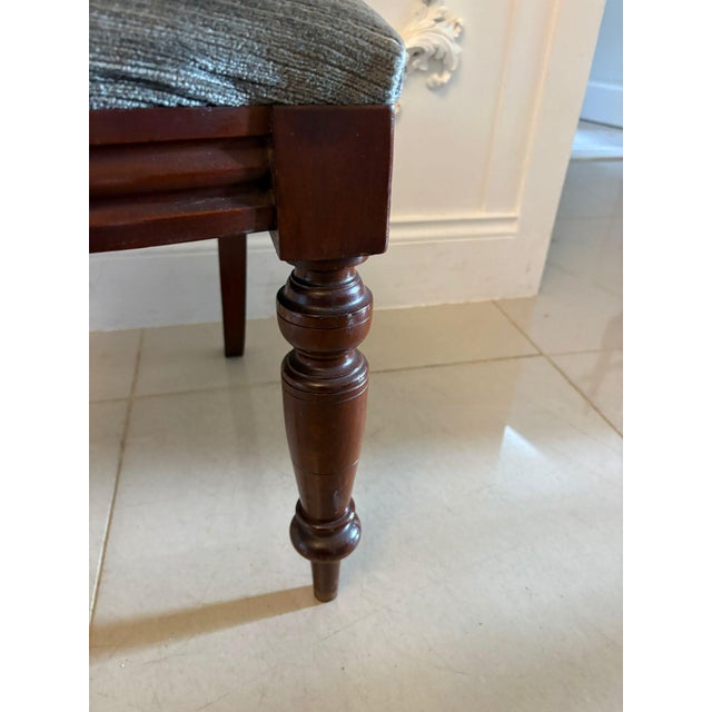 Antique Victorian Mahogany Balloon Back Dining Chairs, 1860, Set of 4 For Sale - Image 12 of 13